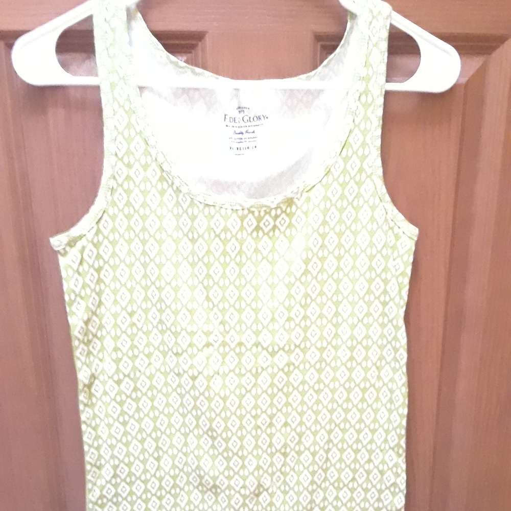 Printed tank top
